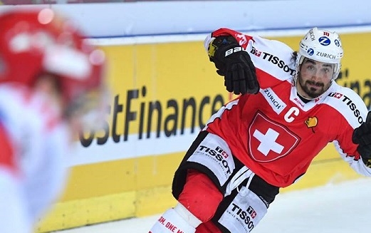 Photo hockey Hockey en Europe -  : Suisse (SUI) vs Russie (RUS) - Timide Russie