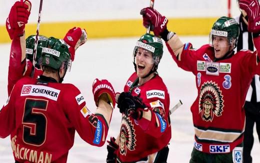 Photo hockey Hockey en Europe - Hockey en Europe - Elitserien : De justesse