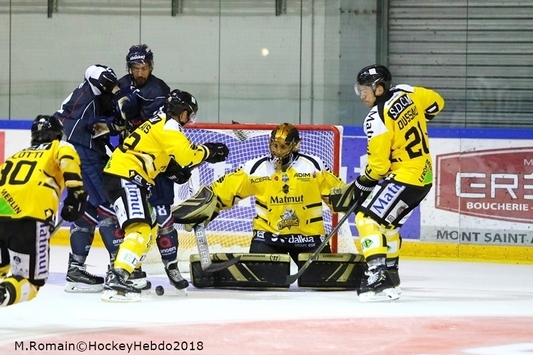 Photo hockey Hockey en France -  : Rouen vs Angers  - Retour gagnant