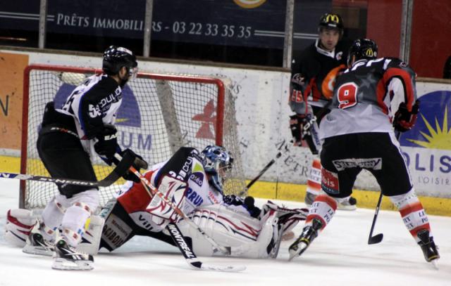 Photo hockey Hockey en France - Hockey en France - Amical : Amiens - Caen