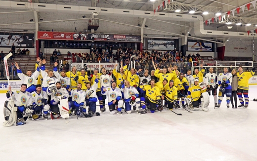 Photo hockey Hockey en France - Hockey en France - Chamonix: Rencontre annuelle pour la bonne cause