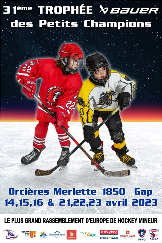 Photo hockey Hockey en France - Hockey en France : Gap (Association Promotion du Hockey sur glace) - Trophe Bauer des Petits Champions 2023