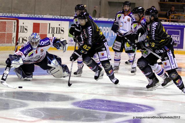 Photo hockey Hockey en France - Hockey en France : Rouen (Les Dragons) - Dbut russi pour les Rouennais