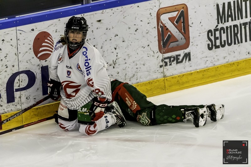 Photo hockey Hockey fminin -  : Cergy-Pontoise / Fminin vs Amiens / Fminin - Fminin lite : Cergy arrache la victoire aux tirs au but face  Amiens