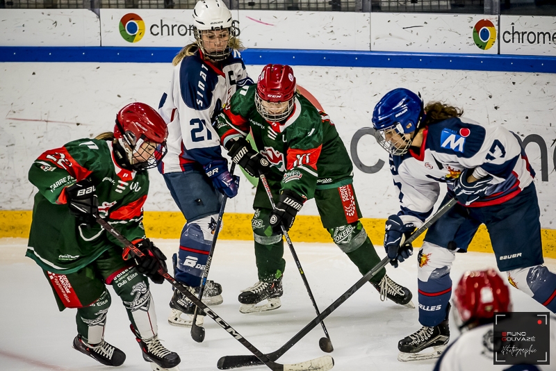 Photo hockey Hockey fminin -  : Grenoble / Fminin vs Cergy-Pontoise / Fminin - Carr final Fminin lite: Tours et Cergy soffrent une finale