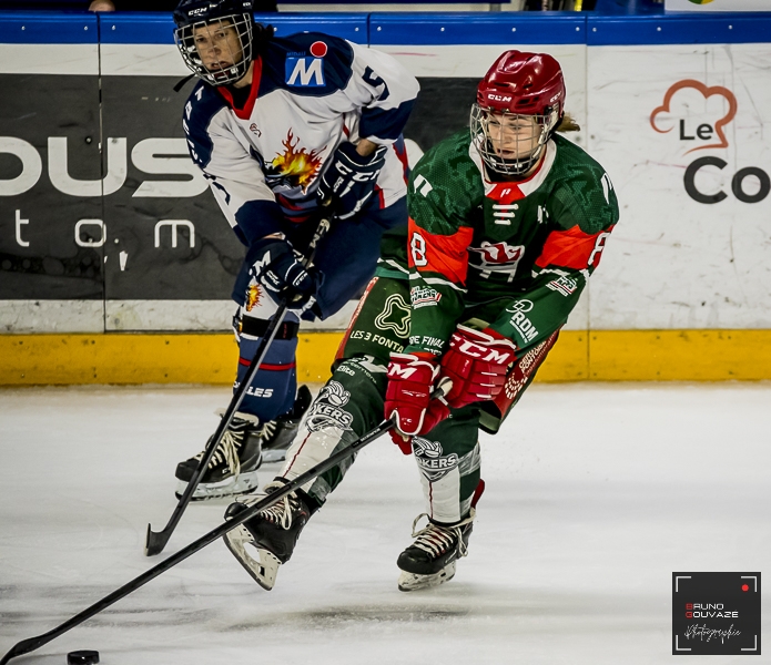 Photo hockey Hockey fminin -  : Grenoble / Fminin vs Cergy-Pontoise / Fminin - Carr final Fminin lite: Tours et Cergy soffrent une finale