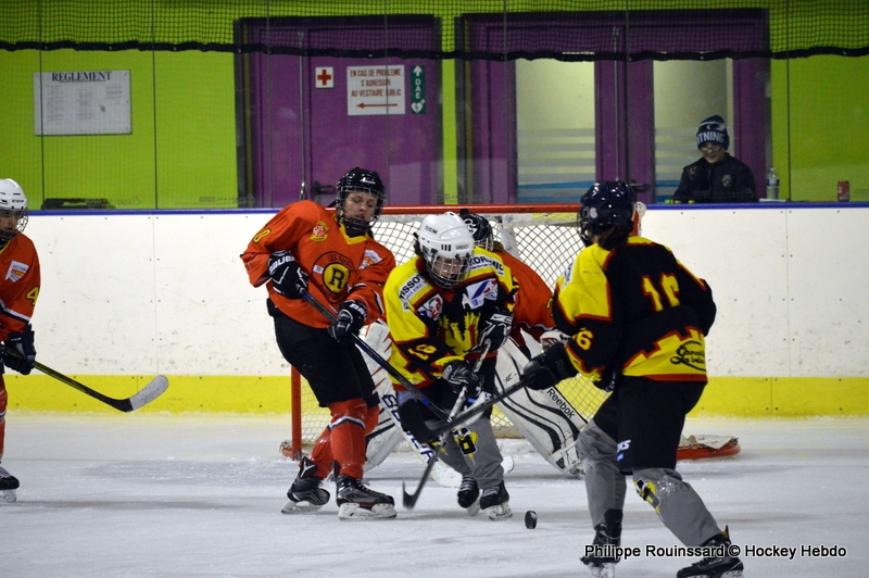 Photo hockey Hockey fminin - Hockey fminin - Fem lite : Les Aigles emports par les Rafales