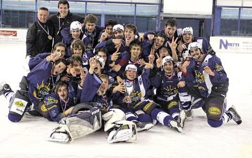 Photo hockey Hockey Mineur - Hockey Mineur - Cadets Elite : Mont Blanc  Champion 