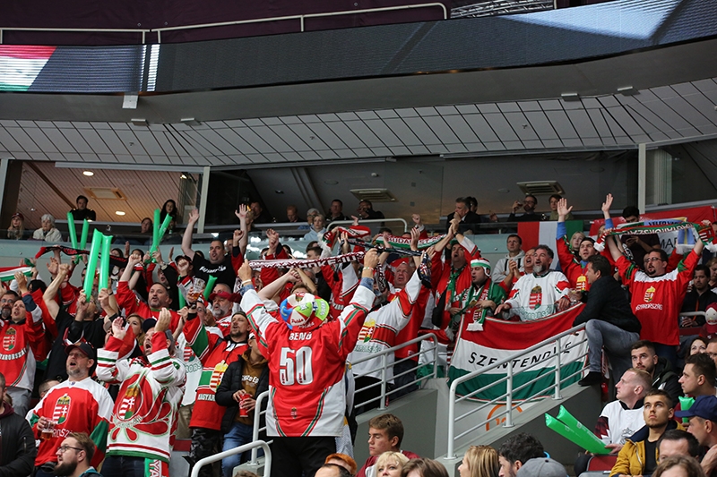 Photo hockey Jeux olympiques -  : Lettonie (LAT) vs Hongrie (HUN) - TQO: La leon lettone!