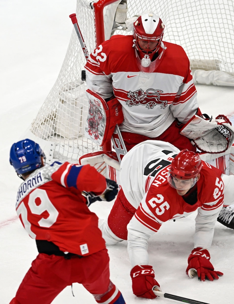 Photo hockey Jeux olympiques -  : Rpublique Tchque (CZE) vs Danemark (DEN) - Historique !