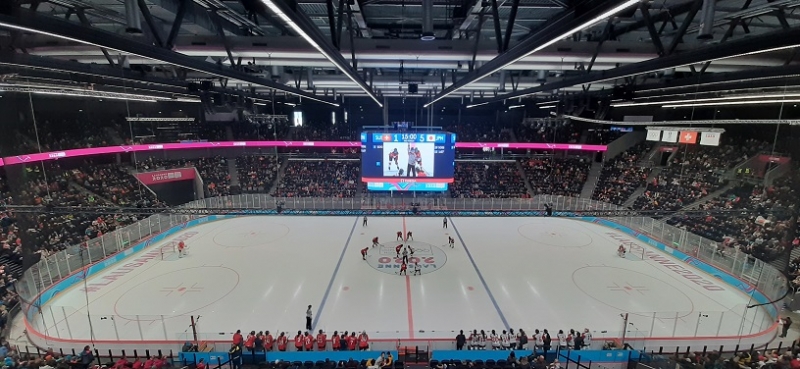 Photo hockey Jeux olympiques -  : Suisse (SUI) vs Japon (JPN) - Japon leader