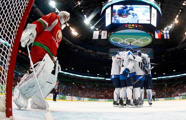 Photo hockey Jeux olympiques - Jeux olympiques - JO : Finlande - Blarus