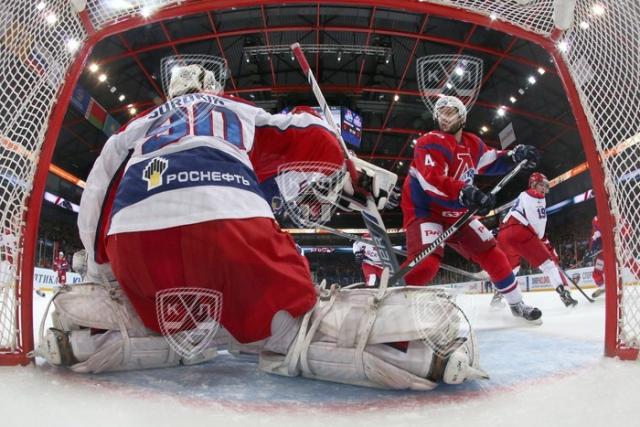 Photo hockey KHL - Kontinental Hockey League - KHL - Kontinental Hockey League - KHL : Blanchissages