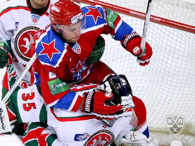 Photo hockey KHL - Kontinental Hockey League - KHL - Kontinental Hockey League - KHL : Le CSKA bien morne