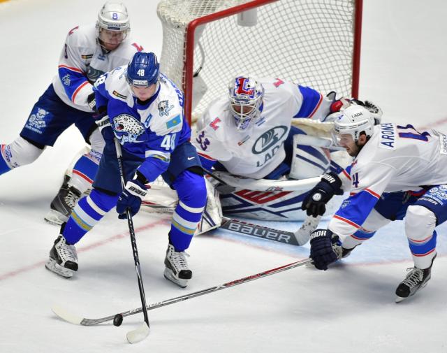 Photo hockey KHL - Kontinental Hockey League - KHL - Kontinental Hockey League - KHL : Le Lada passe la quatrime