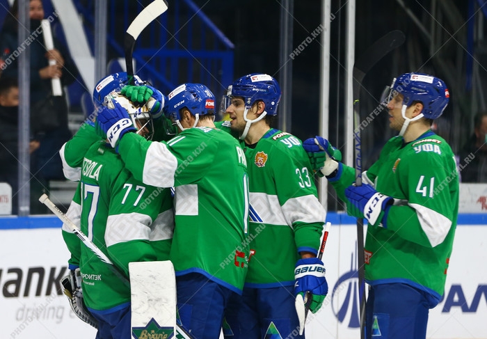 Photo hockey KHL - Kontinental Hockey League - KHL - Kontinental Hockey League - KHL : Le podium retrouv