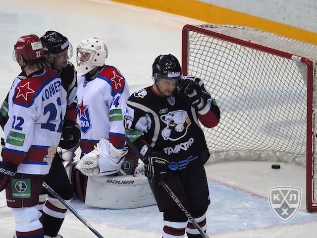 Photo hockey KHL - Kontinental Hockey League - KHL - Kontinental Hockey League - KHL : Le Traktor de mieux en mieux