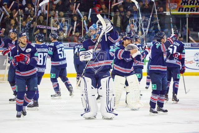 Photo hockey KHL - Kontinental Hockey League - KHL - Kontinental Hockey League - KHL : Magnitogorsk et Kazan qualifis