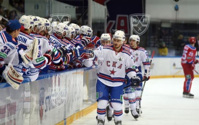 Photo hockey KHL - Kontinental Hockey League - KHL - Kontinental Hockey League - KHL : Saint-Ptersbourg cartonne le CSKA