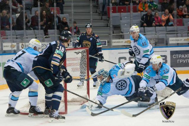 Photo hockey KHL - Kontinental Hockey League - KHL - Kontinental Hockey League - KHL : Sotchi et le Torpedo bien placs