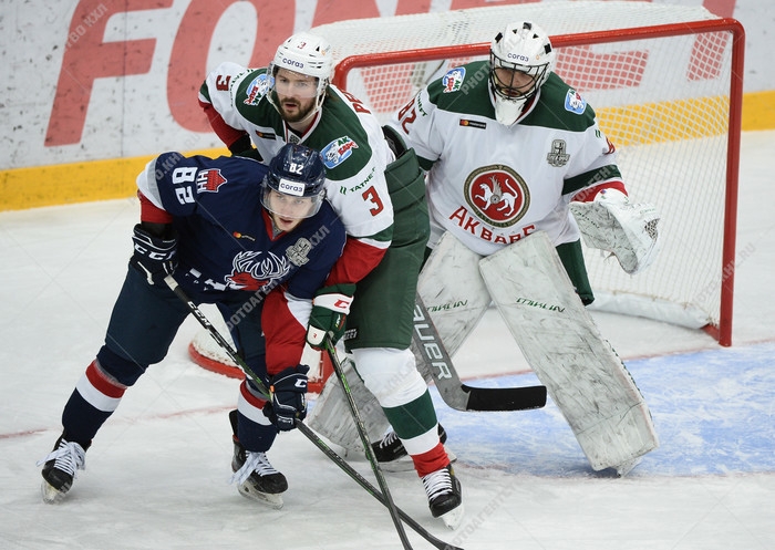 Photo hockey KHL - Kontinental Hockey League - KHL - Kontinental Hockey League - KHL : Trois premiers qualifis