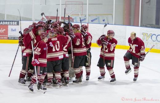 Photo hockey LHJMQ - Ligue de Hockey Junior Majeur du Qubec - LHJMQ - Ligue de Hockey Junior Majeur du Qubec - Les Maroons passent aux choses srieuses