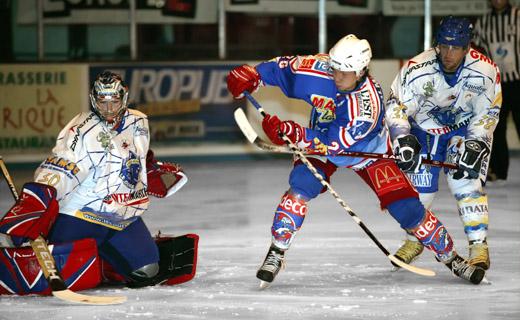 Photo hockey Ligue Magnus - 2me journe : Epinal  vs Villard-de-Lans - Sign Stphane Gervais !