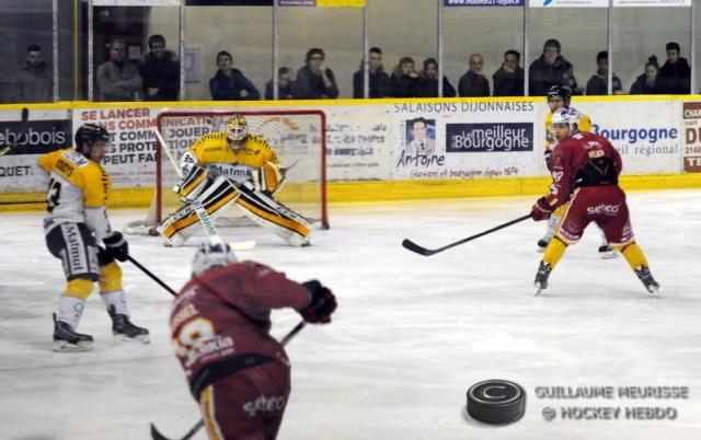 Photo hockey Ligue Magnus - Coupe de la Ligue : 1/2 finale, retour : Dijon  vs Rouen - La forteresse ducale a brl.