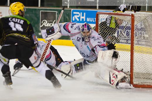 Photo hockey Ligue Magnus - Coupe de la Ligue : 1/8me, 4me journe : Strasbourg  vs Epinal  - Dception  l