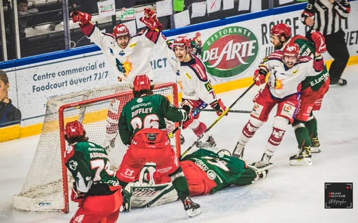 Photo hockey Ligue Magnus - Ligue Magnus - 1/2 finale match 4 : Cergy-Pontoise vs Grenoble  - Grenoble aux portes de la finale