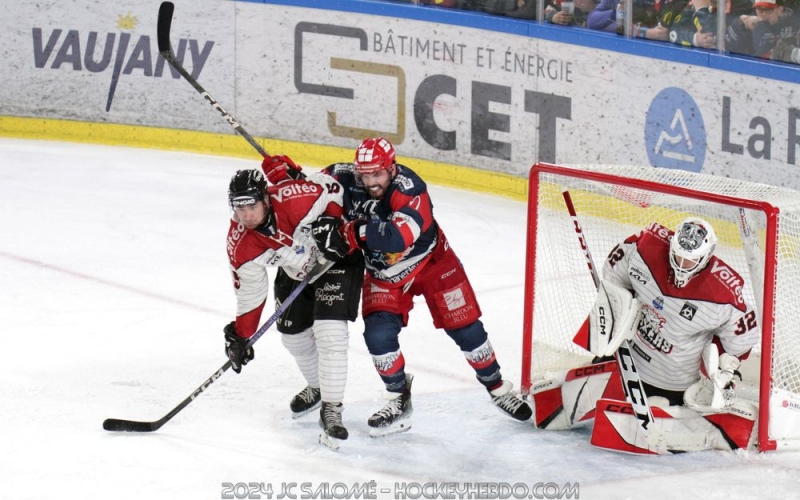 Photo hockey Ligue Magnus - Ligue Magnus - 1/2 Finale match 4 : Grenoble  vs Bordeaux - Grenoble pas au niveau!