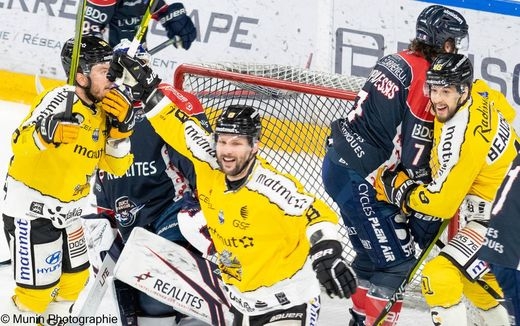 Photo hockey Ligue Magnus - Ligue Magnus - 1/2 finale match 6 : Angers  vs Rouen - Rouen en finale