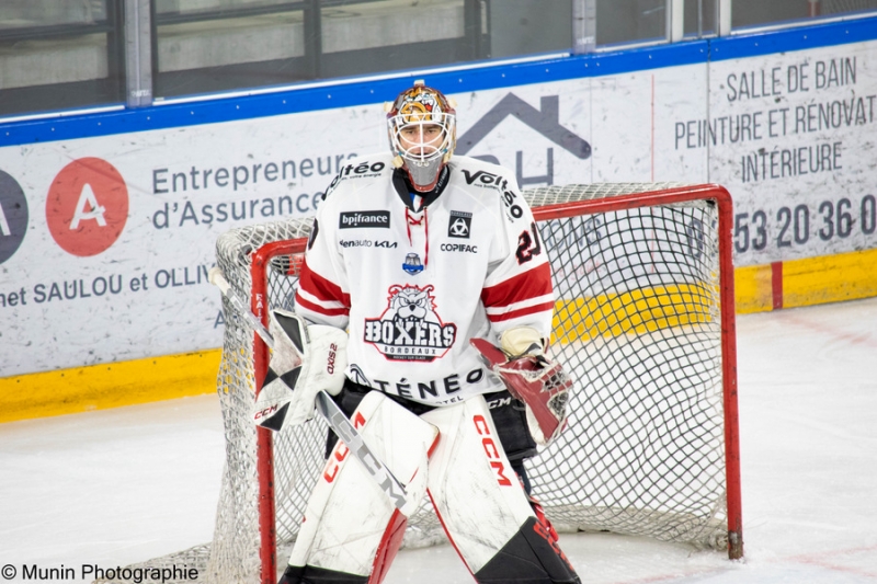 Photo hockey Ligue Magnus - Ligue Magnus - 1/4 finale match 4 : Angers  vs Bordeaux - Poff M4 - Angers valide son ticket pour les 1/2.