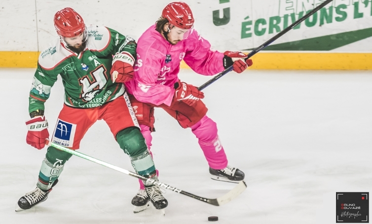 Photo hockey Ligue Magnus - Ligue Magnus : 10me journe  : Cergy-Pontoise vs Anglet - Victoire dans la douleur pour Cergy