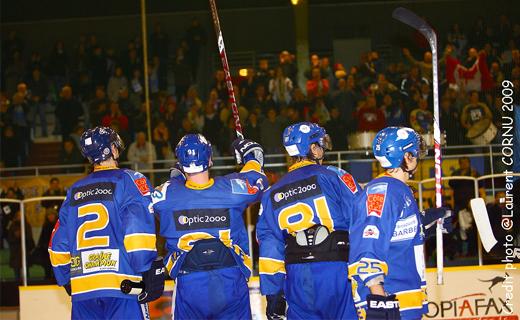 Photo hockey Ligue Magnus - Ligue Magnus : 10me journe : Dijon  vs Villard-de-Lans - Un anniversaire pas comme les autres