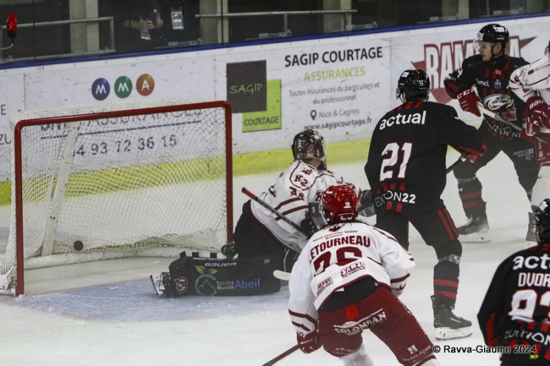 Photo hockey Ligue Magnus - Ligue Magnus : 10me journe : Nice vs Brianon  - Victoire de Nice face  Brianon