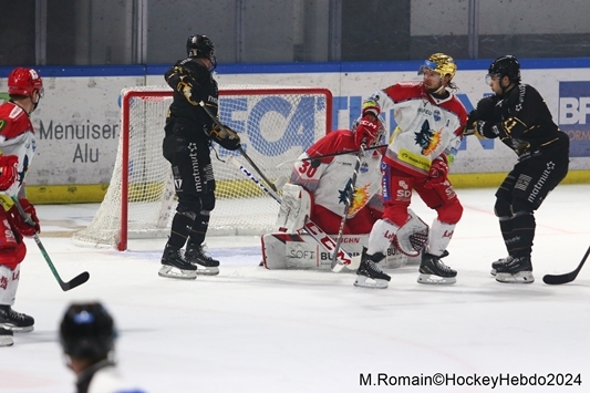 Photo hockey Ligue Magnus - Ligue Magnus : 10me journe : Rouen vs Grenoble  - Les dragons en progrs mais battus.