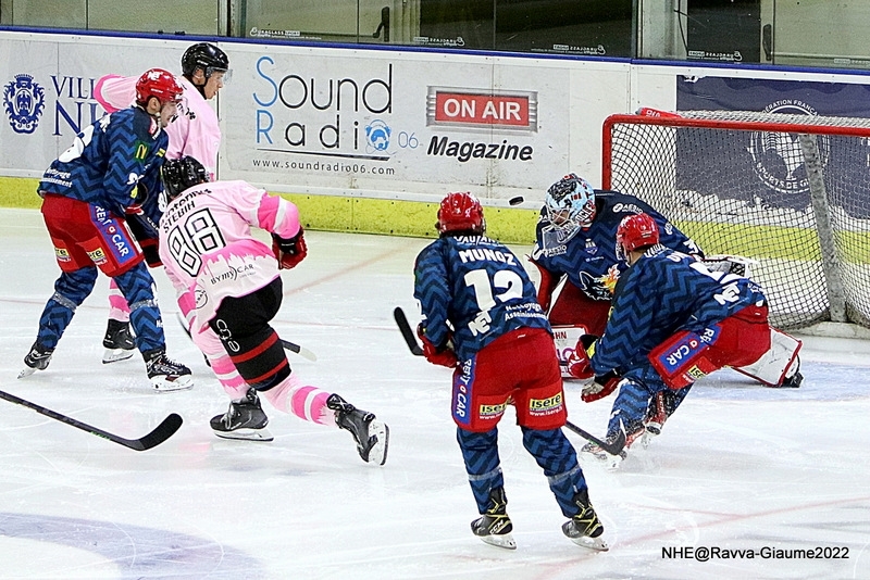 Photo hockey Ligue Magnus - Ligue Magnus : 11me journe  : Nice vs Grenoble  - Le podium pour les Isrois