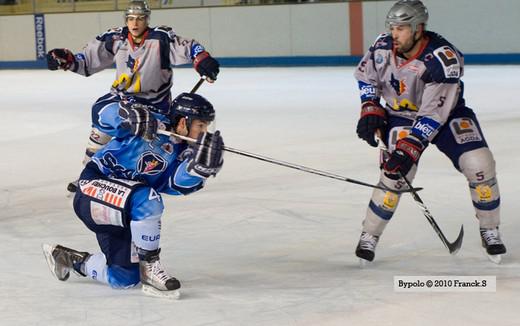 Photo hockey Ligue Magnus - Ligue Magnus : 11me journe : Angers  vs Grenoble  - La menace fantme