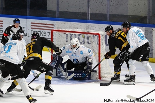 Photo hockey Ligue Magnus - Ligue Magnus : 11me journe : Rouen vs Marseille - Un nouveau festival offensif sur lle lacroix.