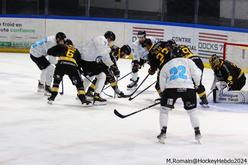 Photo hockey Ligue Magnus - Ligue Magnus : 11me journe : Rouen vs Marseille - Un nouveau festival offensif sur lle lacroix.