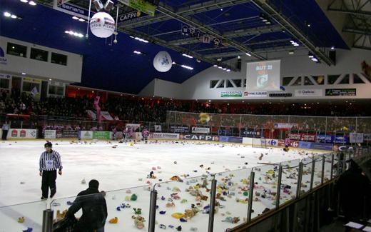 Photo hockey Ligue Magnus - Ligue Magnus : 12me journe : Amiens  vs Gap  - Le Pre Nol au Colisum