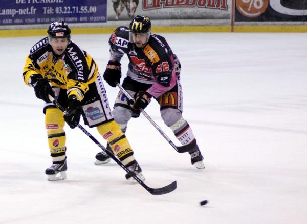 Photo hockey Ligue Magnus - Ligue Magnus : 12me journe : Amiens  vs Rouen - Les Gothiques surprennent & interviews