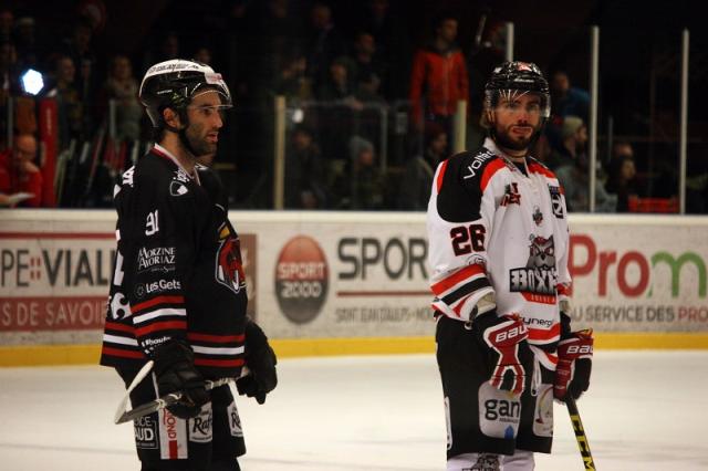 Photo hockey Ligue Magnus - Ligue Magnus : 12me journe : Morzine-Avoriaz vs Bordeaux - Les Pingouins en laisse face aux Boxers