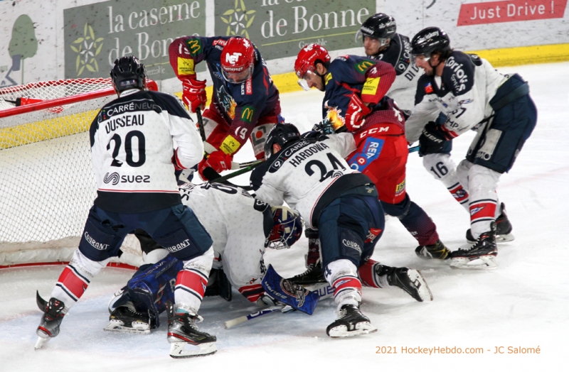 Photo hockey Ligue Magnus - Ligue Magnus : 13me journe : Grenoble  vs Angers  - Angers fait forte impression  Pole Sud 