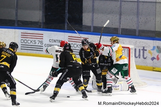 Photo hockey Ligue Magnus - Ligue Magnus : 13me journe : Rouen vs Anglet - Rouen : Bon pour le moral.