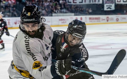 Photo hockey Ligue Magnus - Ligue Magnus : 14me journe : Bordeaux vs Rouen - Victoire aux Tab  de Rouen  Bordeaux.