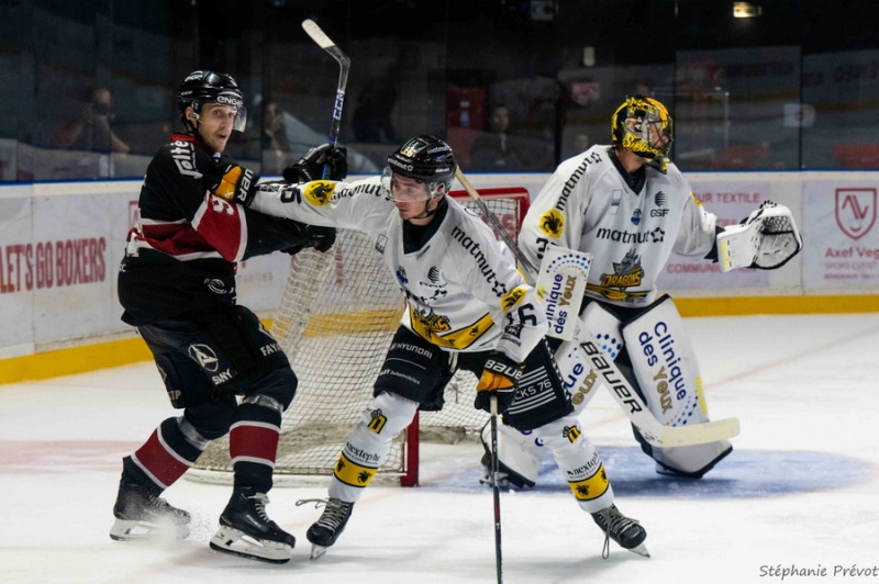 Photo hockey Ligue Magnus - Ligue Magnus : 14me journe : Bordeaux vs Rouen - Victoire aux Tab  de Rouen  Bordeaux.