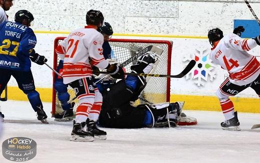 Photo hockey Ligue Magnus - Ligue Magnus : 14me journe : Chamonix  vs Epinal  - Epinal du bout de la crosse