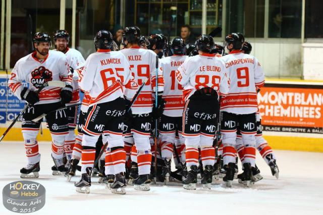 Photo hockey Ligue Magnus - Ligue Magnus : 14me journe : Chamonix  vs Epinal  - Epinal du bout de la crosse